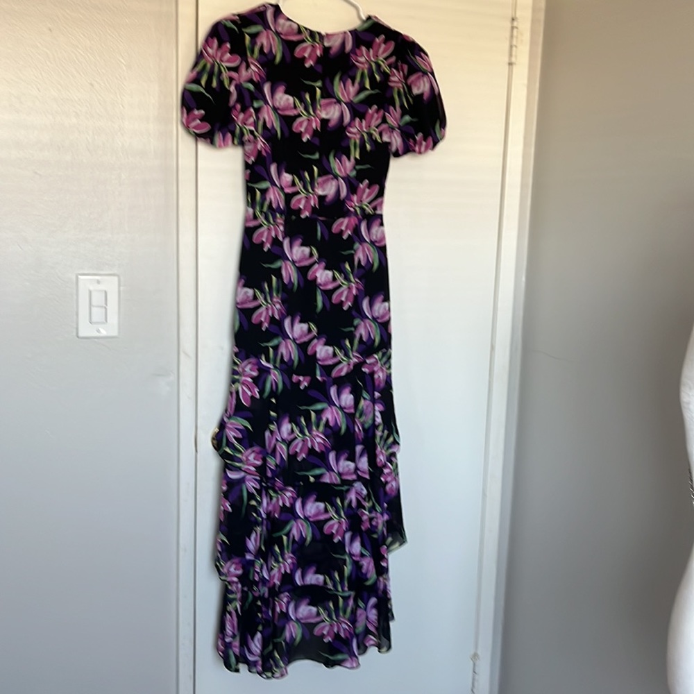 WAYF Floral Ruffle layered maxi dress - Picture 6 of 7